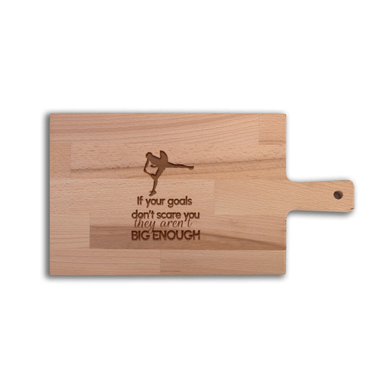 Serveerplank Tennis (Vrouw) Your Goals Don’t Scare You They Aren’t Big Enough