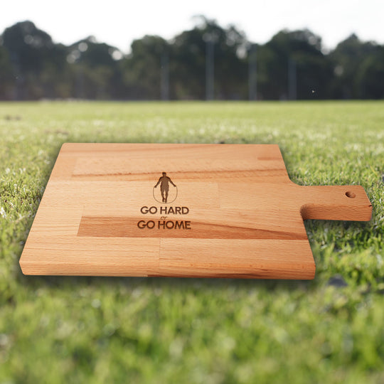 Serveerplank Touwtje Springen (Man) Go Hard or Go Home