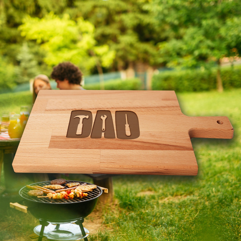 Serveerplank Vaderdag Dad Gereedschap