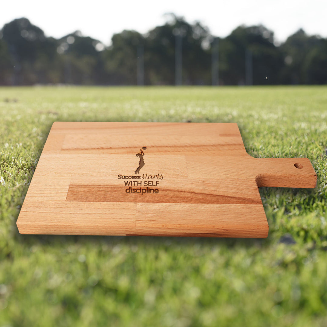 Serveerplank Volleybal (Vrouw) Success Starts With Self Discipline