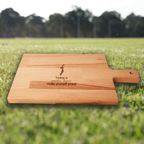 Serveerplank Volleybal (Vrouw) Today Is Another Chance Make Yourself Proud