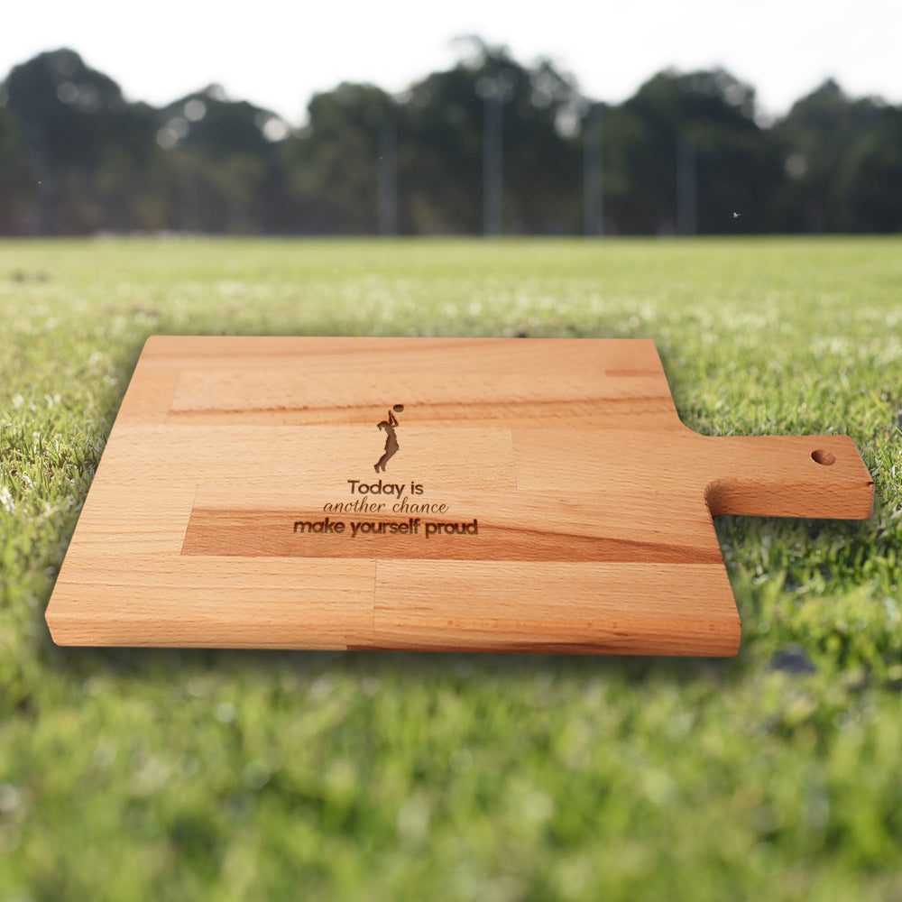 Serveerplank Volleybal (Vrouw) Today Is Another Chance Make Yourself Proud