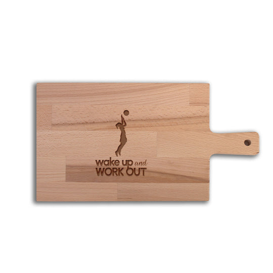Serveerplank Volleybal (Vrouw) Wake Up and Work Out