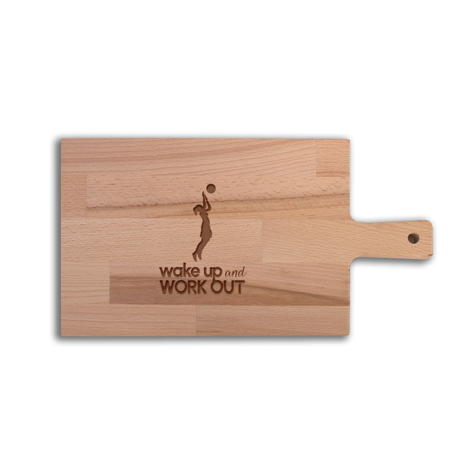 Serveerplank Volleybal (Vrouw) Wake Up and Work Out