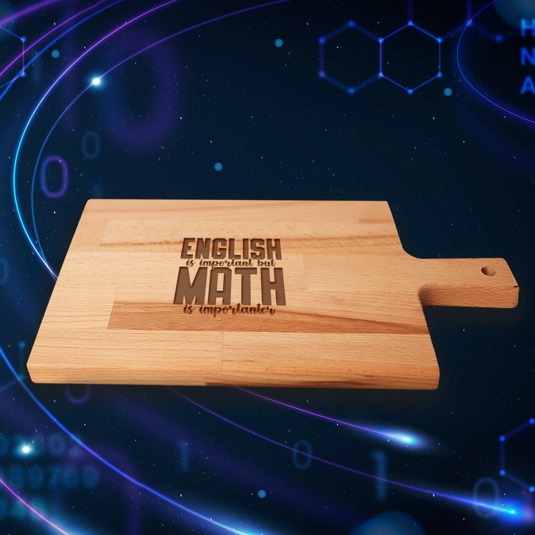 Serveerplank Wiskunde Math Is Importanter