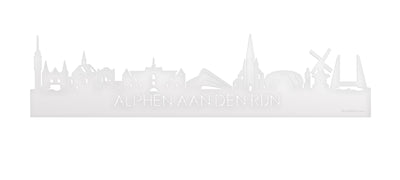 Skyline Alphen aan den Rijn Wit Glanzend
