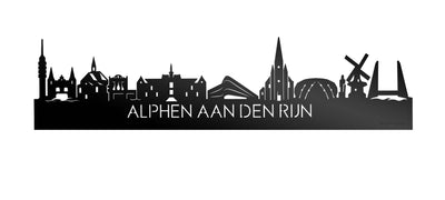 Skyline Alphen aan den Rijn Zwart Glanzend