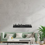 Skyline Barneveld Zwart houten cadeau decoratie relatiegeschenk van WoodWideCities