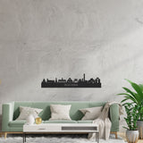 Skyline Bologna Zwart houten cadeau decoratie relatiegeschenk van WoodWideCities
