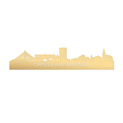 Skyline Capelle aan den IJssel Gold Metallic
