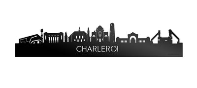 Skyline Charleroi Zwart Glanzend