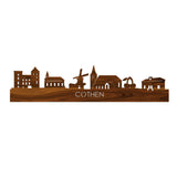 Skyline Cothen Palissander houten cadeau decoratie relatiegeschenk van WoodWideCities
