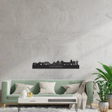 Skyline Culemborg Zwart houten cadeau decoratie relatiegeschenk van WoodWideCities