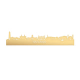 Skyline Havana Metallic Goud gerecycled kunststof cadeau decoratie relatiegeschenk van WoodWideCities