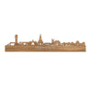 Skyline Heemstede Eiken houten cadeau decoratie relatiegeschenk van WoodWideCities