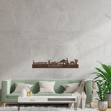 Skyline Hilvarenbeek Noten houten cadeau decoratie relatiegeschenk van WoodWideCities