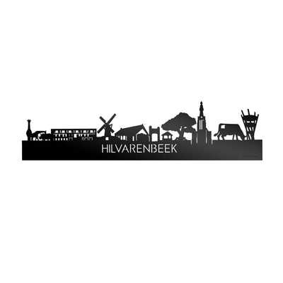 Skyline Hilvarenbeek Zwart Glanzend