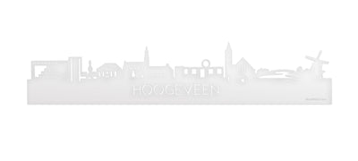 Skyline Hoogeveen  Wit Glanzend