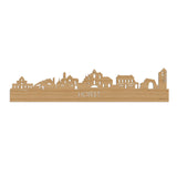 Skyline Horst Bamboe houten cadeau decoratie relatiegeschenk van WoodWideCities