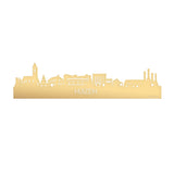 Skyline Huizen Goud Metallic