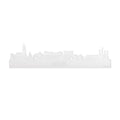 Skyline Huizen Wit Glanzend