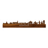 Skyline Kerkrade Palissander houten cadeau decoratie relatiegeschenk van WoodWideCities
