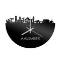 Skyline Clock Aalsmeer Black Glossy