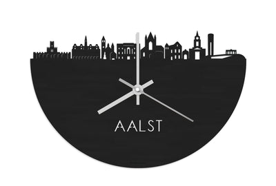 Skyline Clock Aalst Black