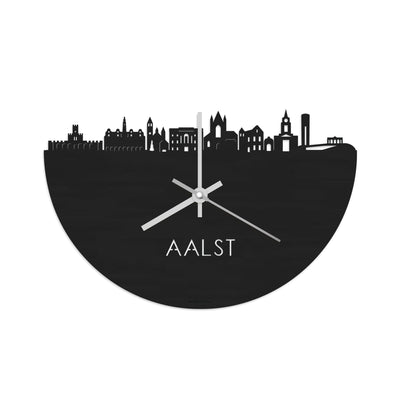 Skyline Clock Aalst Black
