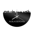 Skyline Clock Alblasserdam Black Glossy
