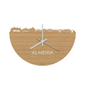 Skyline Clock Almeria Bamboo