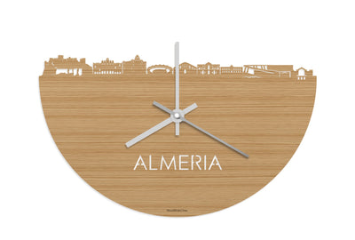 Skyline Clock Almeria Bamboo