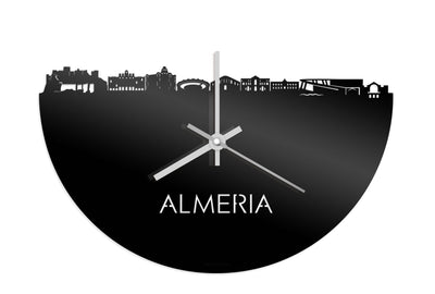 Skyline Clock Almeria Black Glossy
