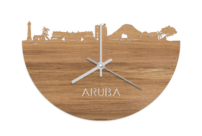 Skyline Klok Aruba Eiken