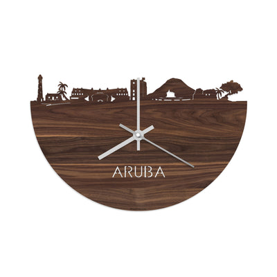 Skyline Clock Aruba Walnut