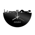 Skyline Klok Aruba Zwart Glanzend