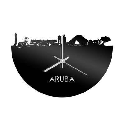 Skyline Clock Aruba Black Glossy