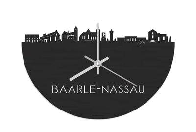 Skyline Clock Baarle-Nassau Black