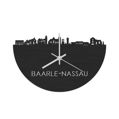 Skyline Clock Baarle-Nassau Black