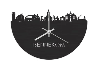 Skyline Clock Bennekom Black