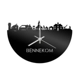 Skyline Klok Bennekom Zwart Glanzend