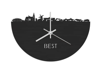Skyline Clock Best Black
