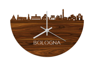 Skyline Clock Bologna Rosewood