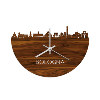 Skyline Clock Bologna Rosewood