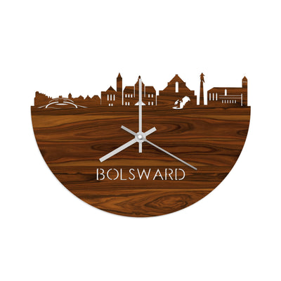 Skyline Clock Bolsward Rosewood
