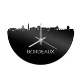 Skyline Klok Bordeaux Zwart Glanzend
