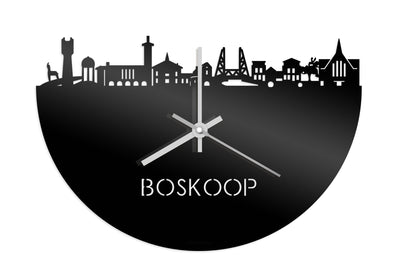 Skyline Clock Boskoop Black Glossy