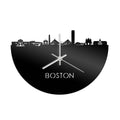 Skyline Klok Boston Zwart Glanzend