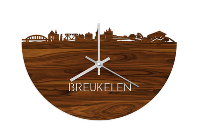 Skyline Clock Breukelen Rosewood
