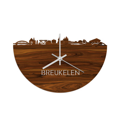 Skyline Clock Breukelen Rosewood